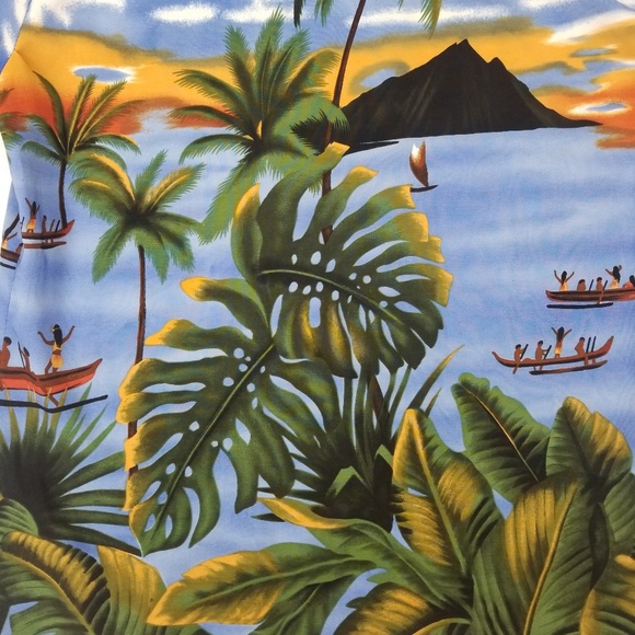 VTG Kennington California Hawaiian Islander Shirt - Picture 4 of 5